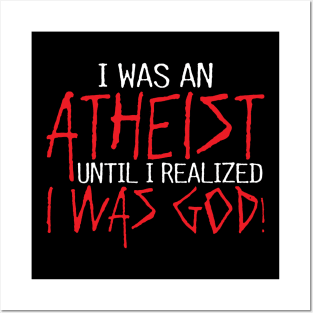 atheist quotes Posters and Art